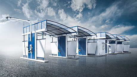 Autowaschanlage von WashTec